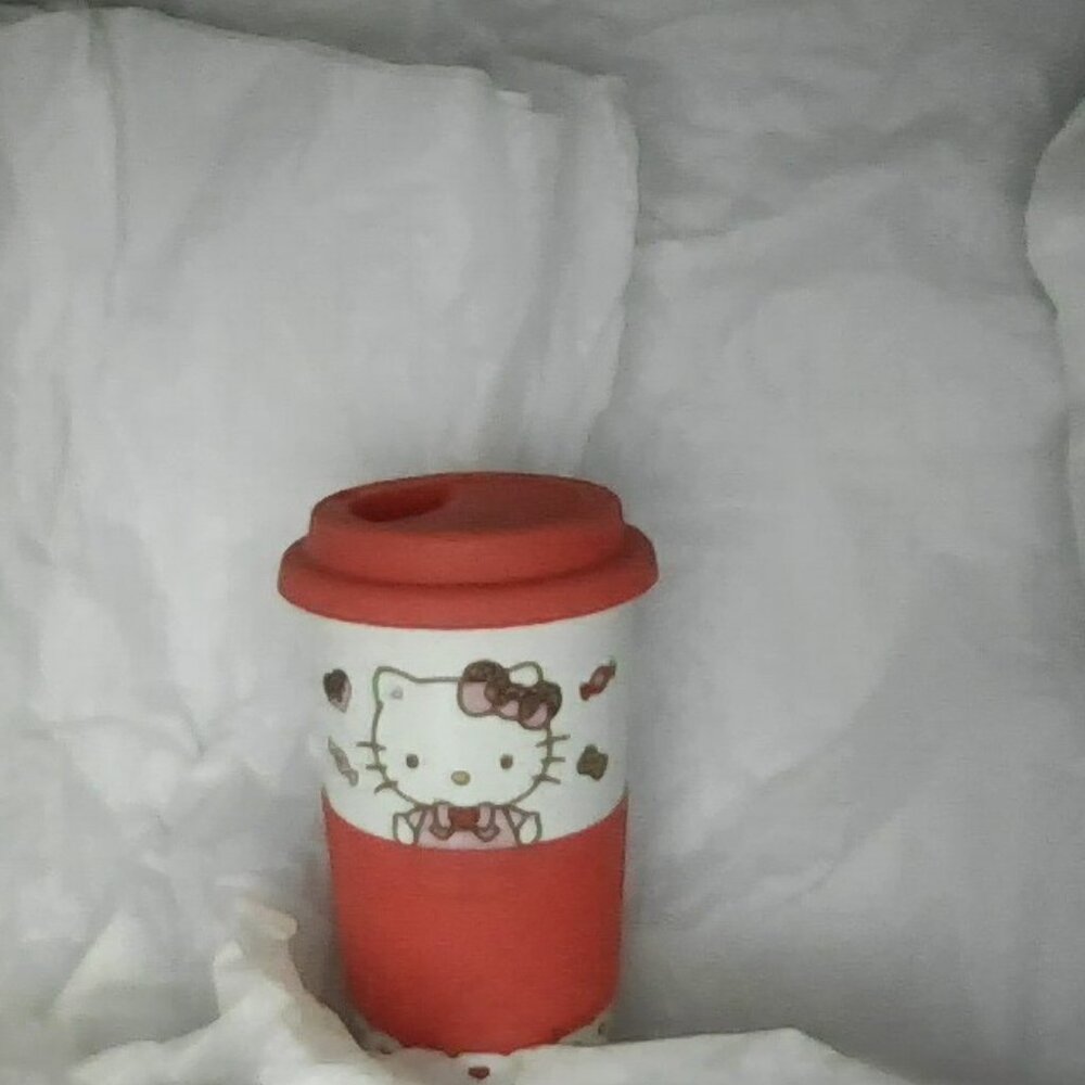 hello kitty GLASS cup